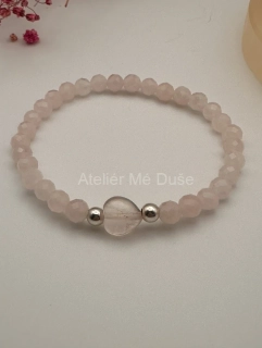 Náramek z růženínu 